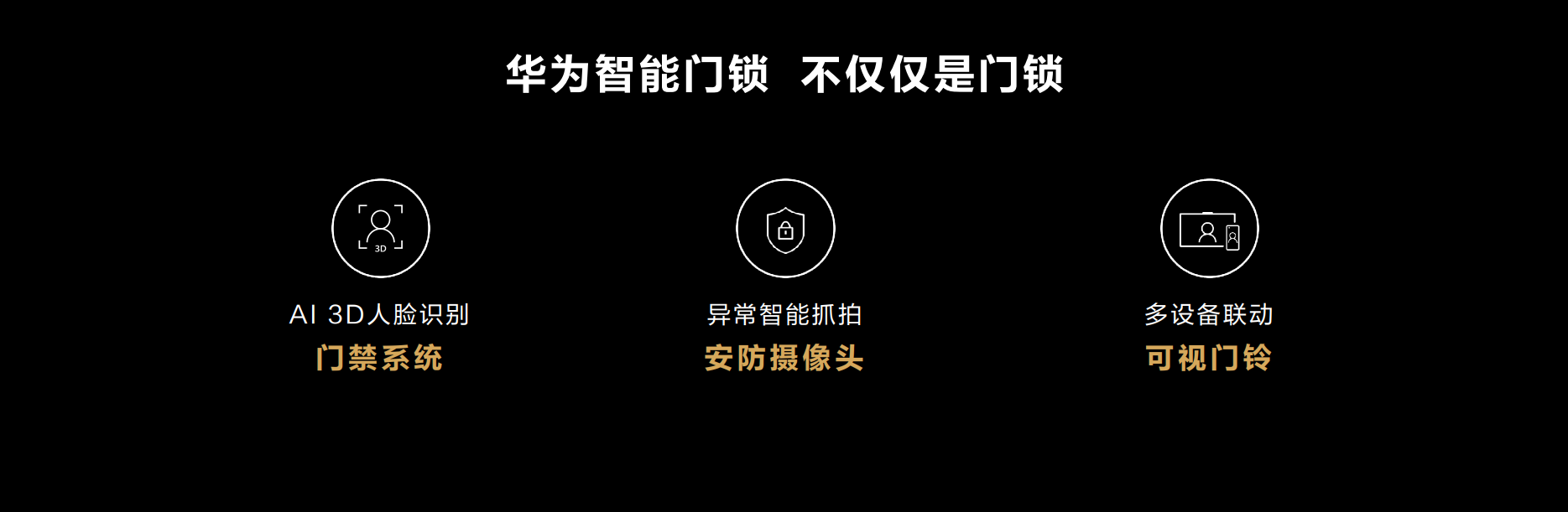 华为首个搭载HarmonyOS的智能门锁系列正式亮相，安全便捷一步到位-视听圈